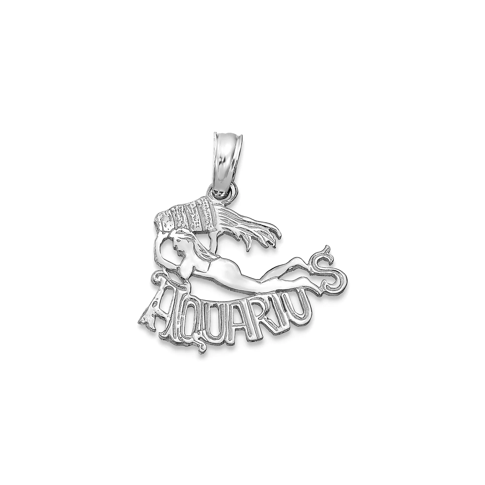 14k Real Solid Gold Zodiac Birth Symbol Pendant Charm