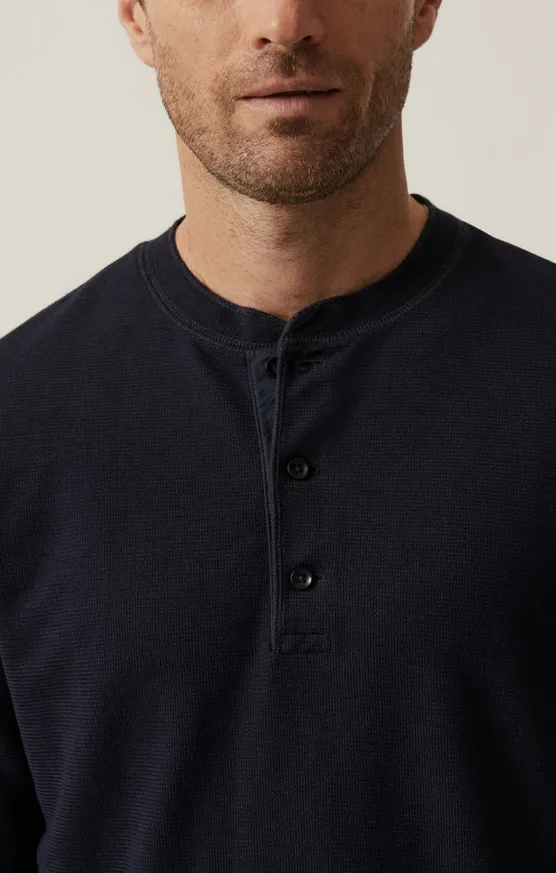 34 Heritage Long Sleeve Henley | Navy