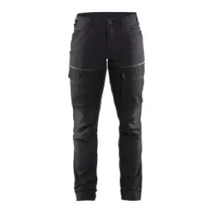 7166-1845&#x20;Women&#x27;s&#x20;Service&#x20;Work&#x20;Trousers&#x20;Stretch&#x20;-&#x20;Bl&#xE5;kl&#xE4;der