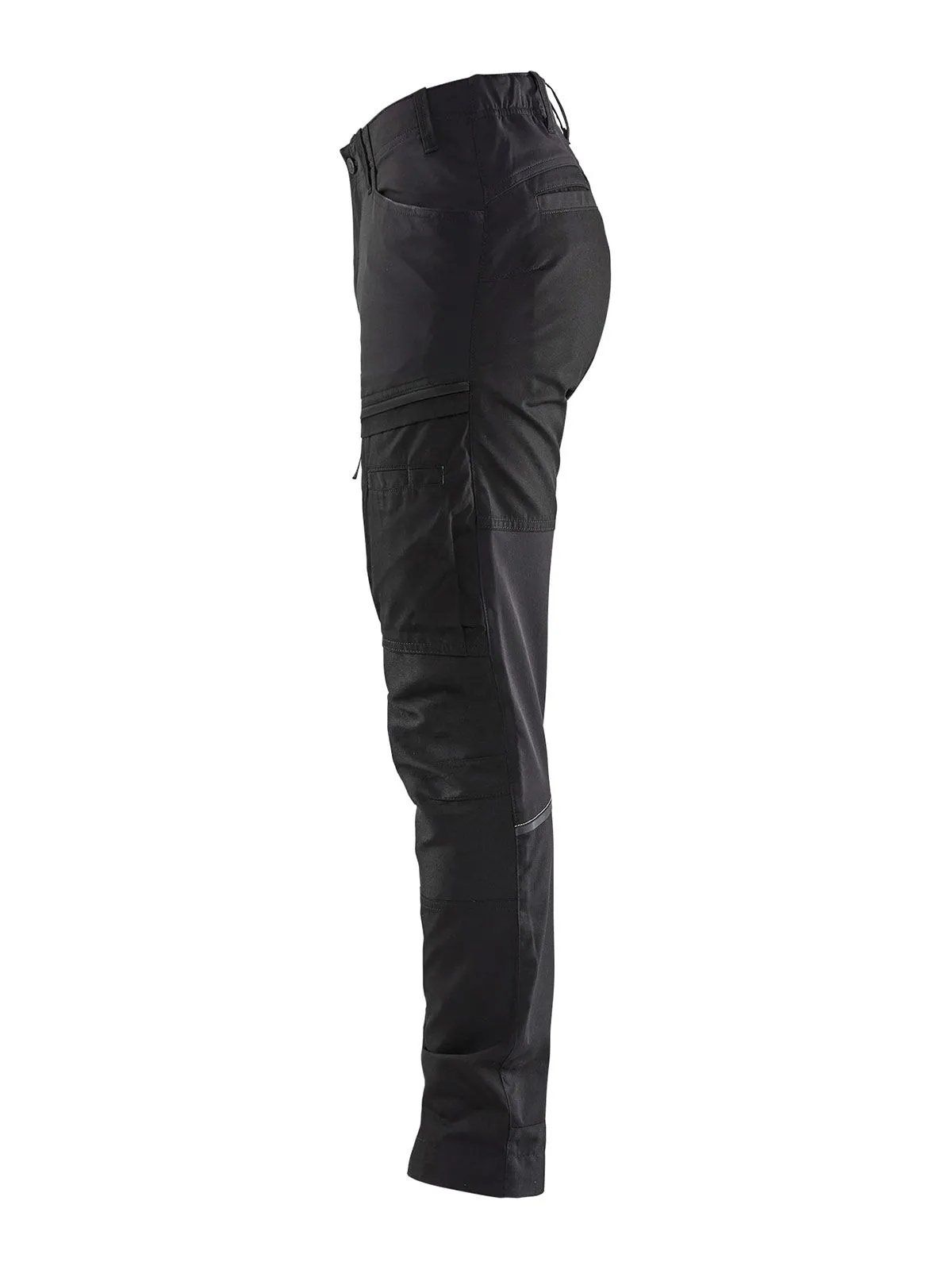 7166-1845&#x20;Women&#x27;s&#x20;Service&#x20;Work&#x20;Trousers&#x20;Stretch&#x20;-&#x20;Bl&#xE5;kl&#xE4;der