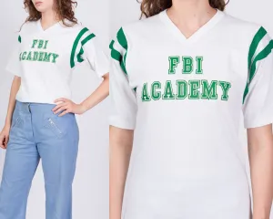 80s FBI Academy Baseball Shirt - Unisex Small