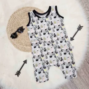 Arizona Unisex Overall Romper | Cactus