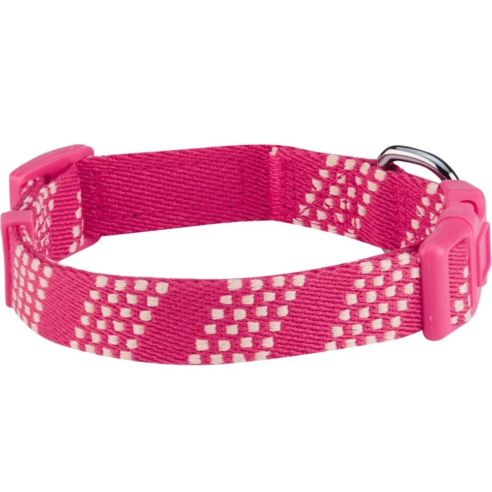 Artisan Crochet Inspired Endless Squares Dog Collar