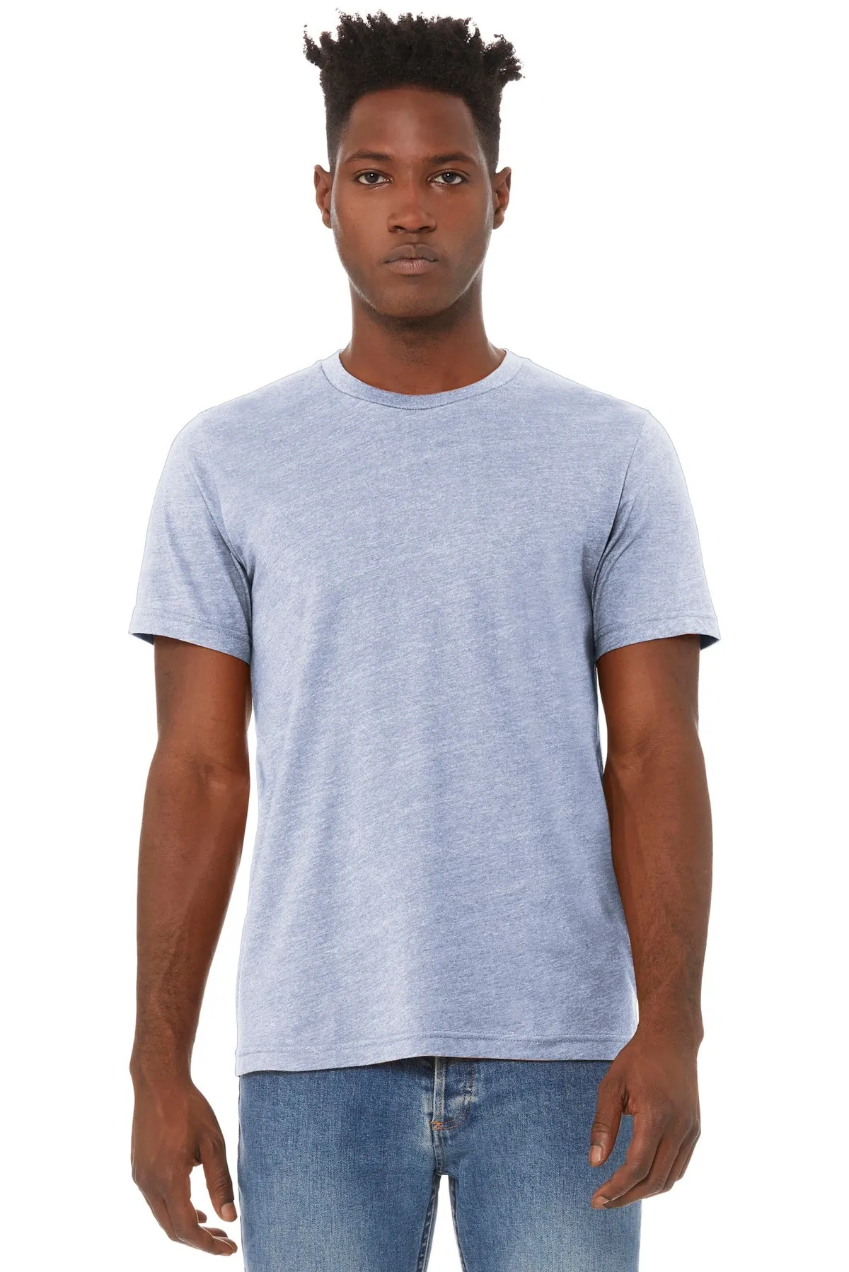 BELLA CANVAS ® Unisex Heather CVC Short Sleeve Tee. BC3001CVC