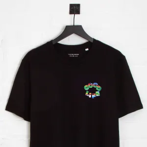 Crest Doodle Good Life - Tshirt - Black