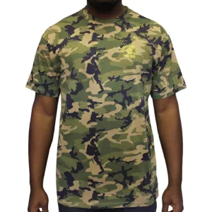 Crooks & Castles Quiet Storm T-Shirt Military Camo