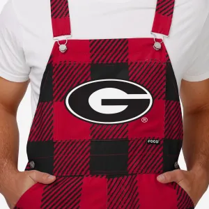 Georgia Bulldogs Buffalo Plaid Overall