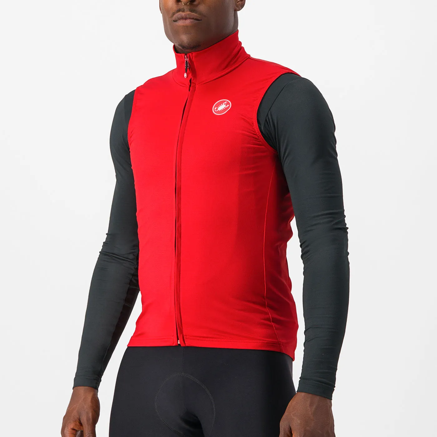 Gilet Castelli Pro Thermal Mid - Rosso chiaro