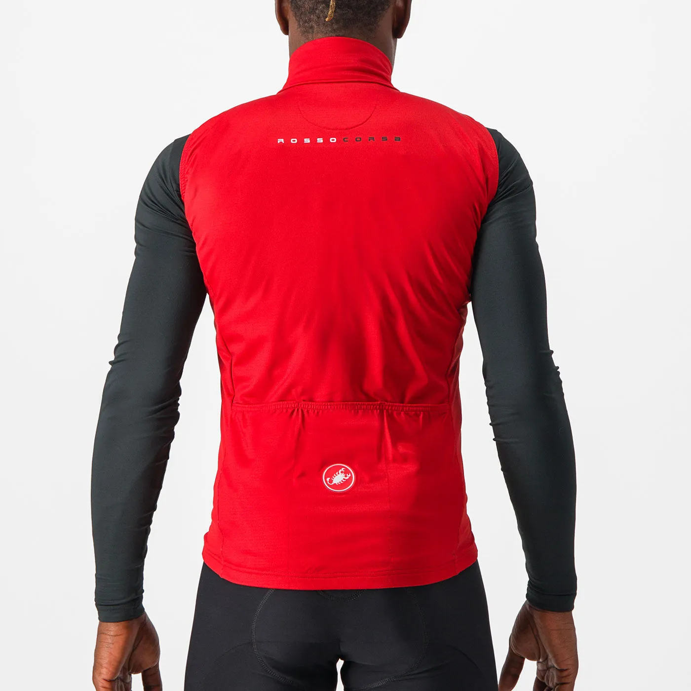 Gilet Castelli Pro Thermal Mid - Rosso chiaro