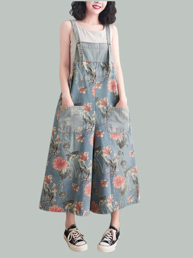 Keep Your Dream Beautiful Denim Dungarees