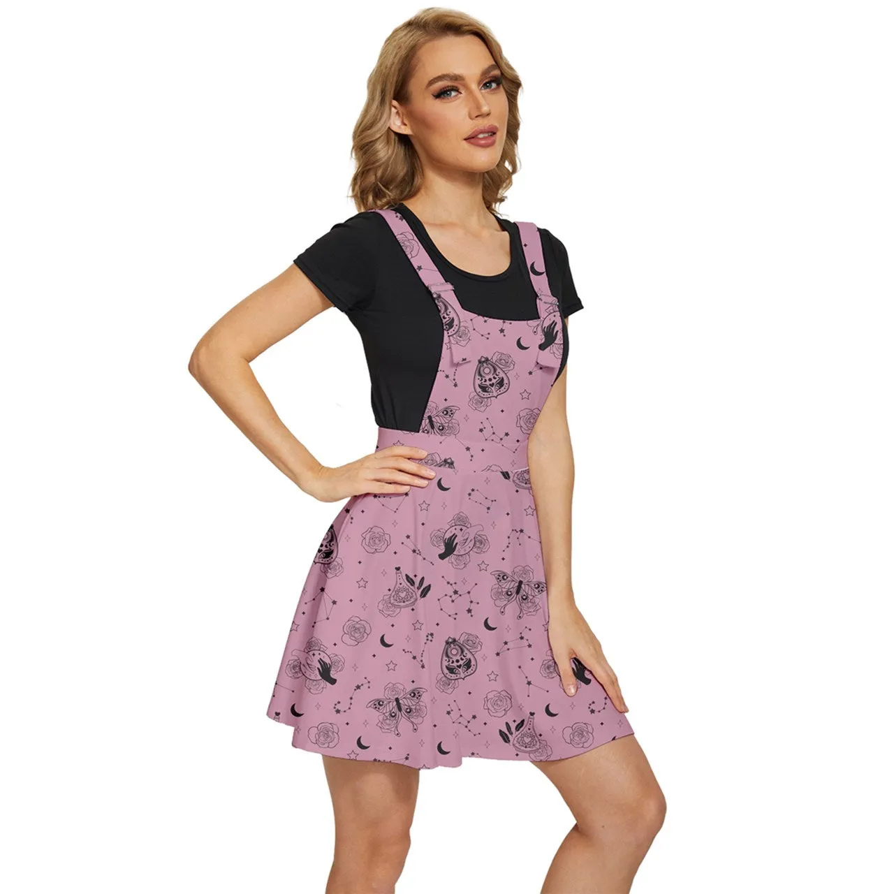 Lovely Oracle Pink Apron Dress