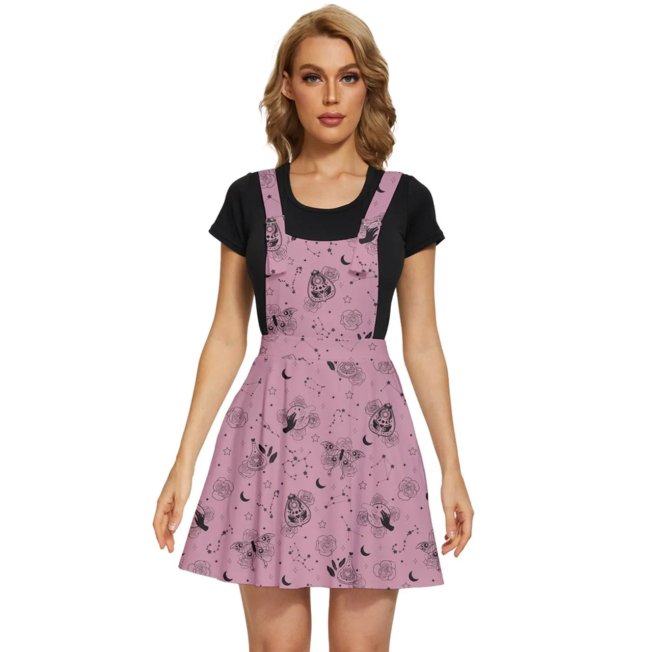 Lovely Oracle Pink Apron Dress