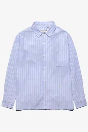 Overall Union - Box Button Down Shirt - Blue