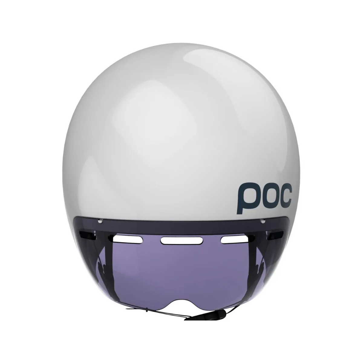 POC Cerebel White Blue Helmet