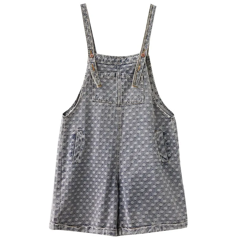 Polka Denim Overall