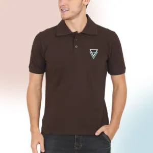 Polo T-Shirt Twin Triangle Design D23