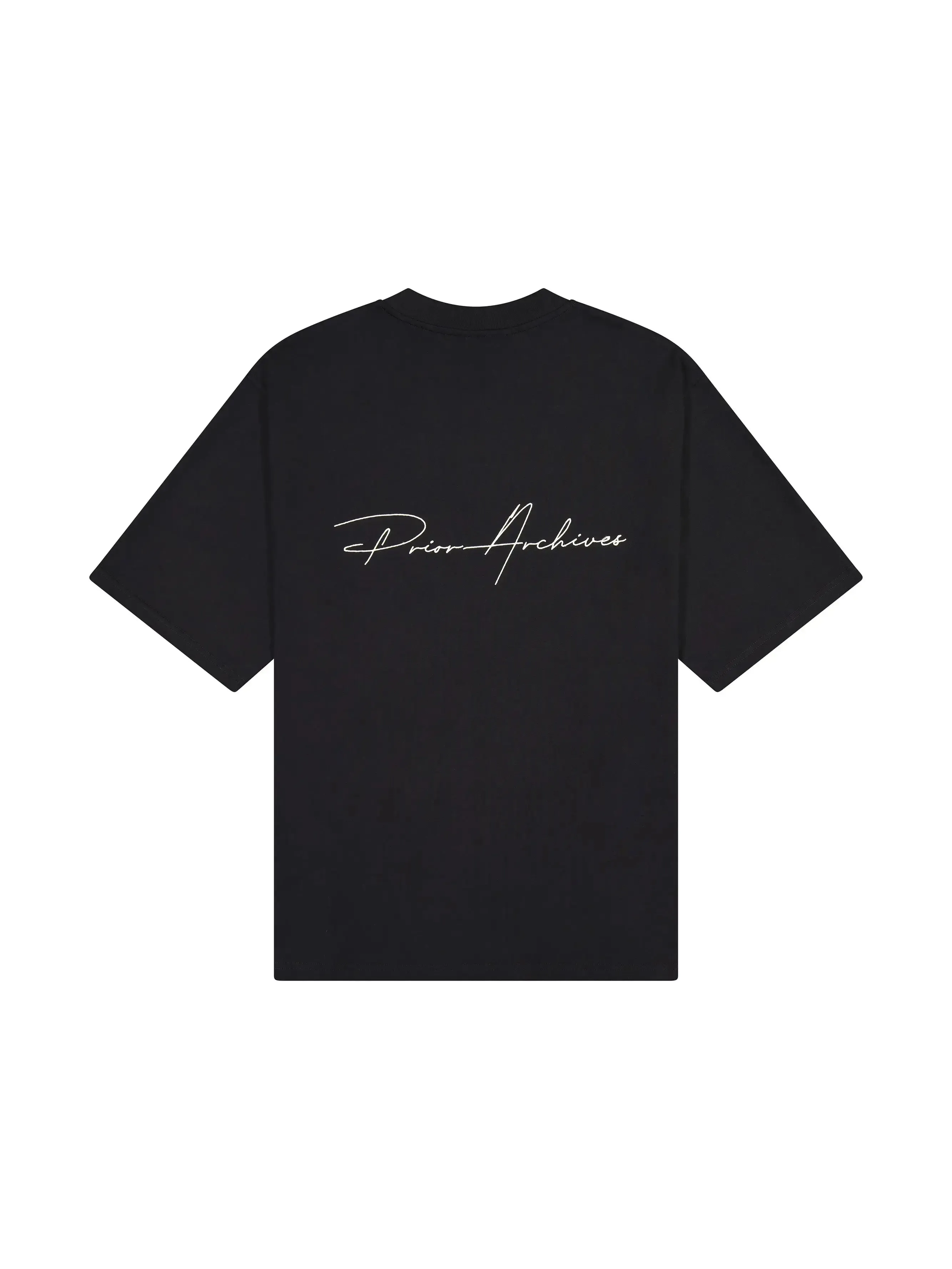 Prior Embroidery Logo Oversized T-shirt Onyx 2.0 (New Sizing)