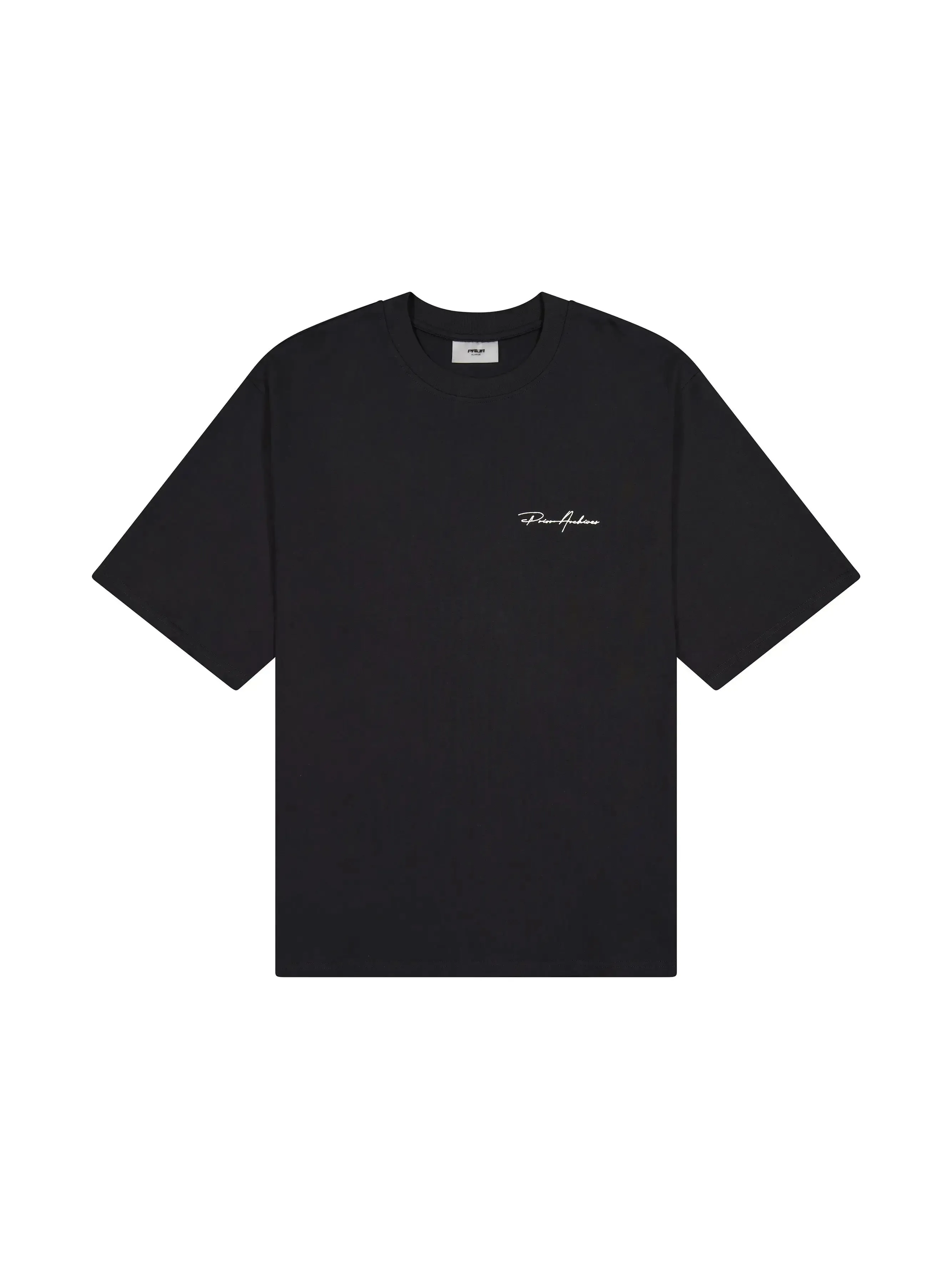 Prior Embroidery Logo Oversized T-shirt Onyx 2.0 (New Sizing)