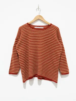 Pullover Riga WS - Cookie/Red