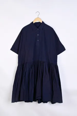 SAINT ROCH DRESS - MARGOT - INDIGO