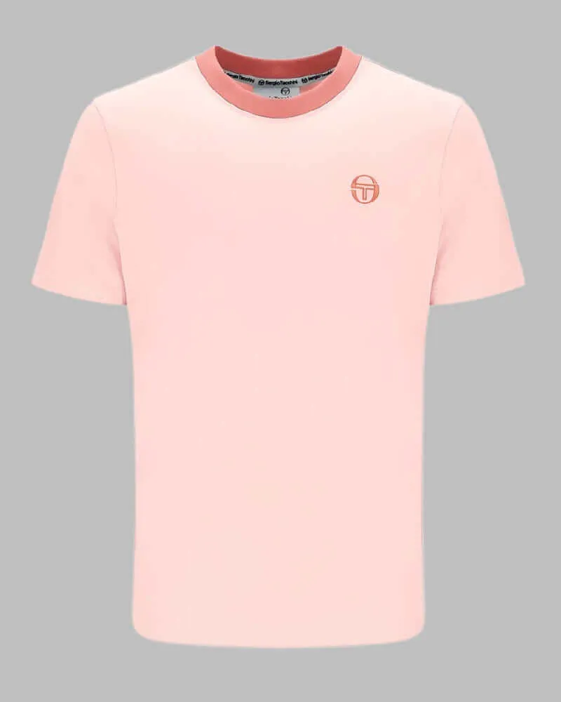 Sergio Tacchini TERME T Shirt Seashell Pink