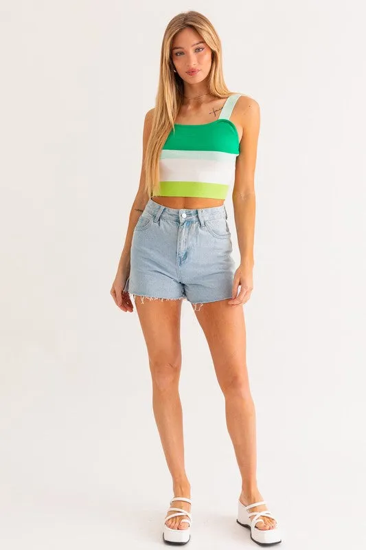 TEEK - Stripe Knit Tank