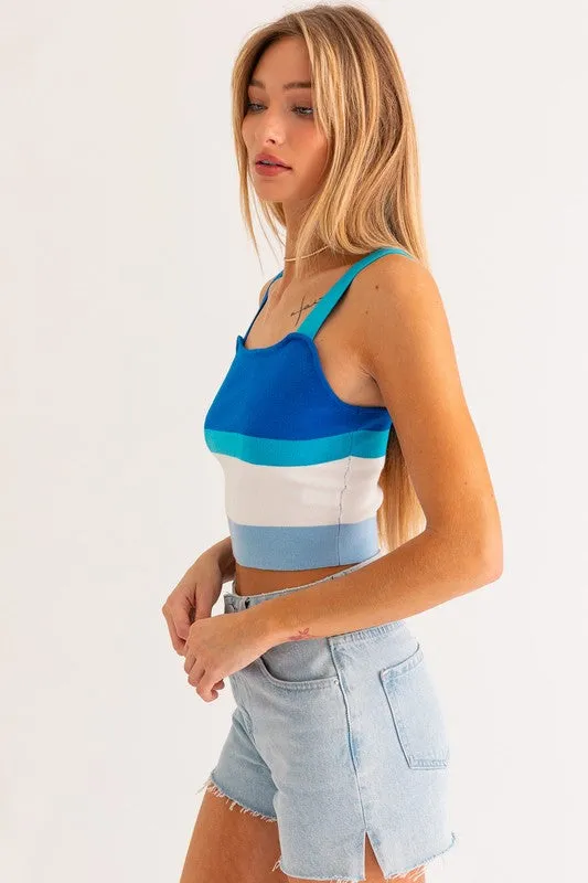 TEEK - Stripe Knit Tank