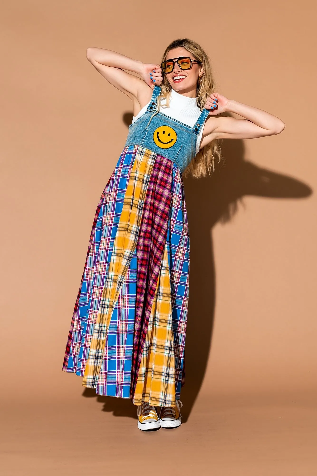 Walking On Sunshine Overall Dress